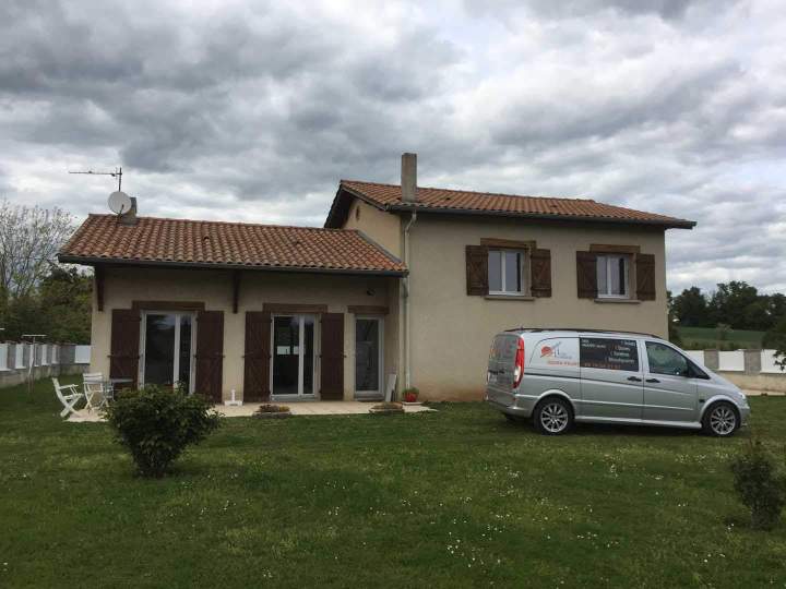 Installation de menuiserie extérieure PAJAY