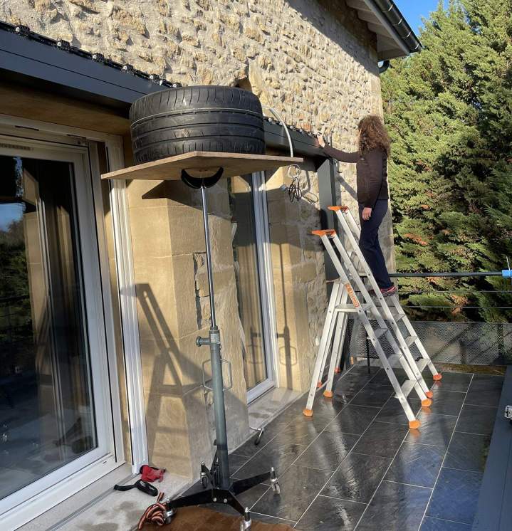 Installation de menuiserie extérieure PAJAY